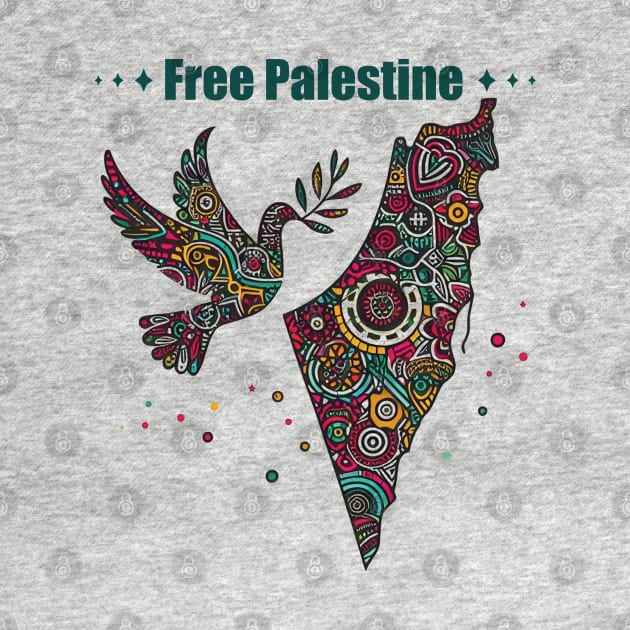 Free Palestine /// Tribal Design by Trendsdk